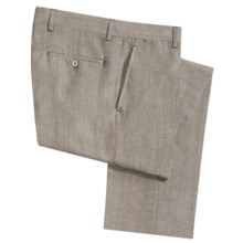 49%OFF メンズドレスパンツ ピーター・ミラーヴィターレBarberisドレスパンツ - （男性用）ウールリネン Peter Millar Vitale Barberis Dress Pants - Wool-Linen (For Men)画像
